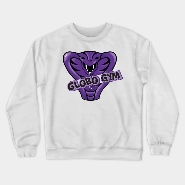 Globo Gym Purple Cobras Japanese Dodgeball Crewneck Sweatshirt by aidreamscapes